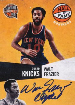 2010 Panini Hall of Fame - Monikers #2 Walt Frazier Front