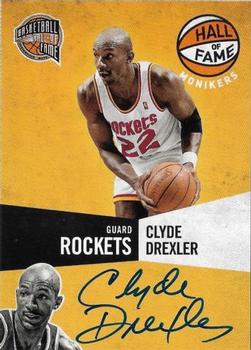 2010 Panini Hall of Fame - Monikers #22 Clyde Drexler Front