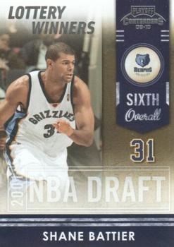 2009-10 Panini Playoff Contenders - Lottery Winners #30 Shane Battier Front