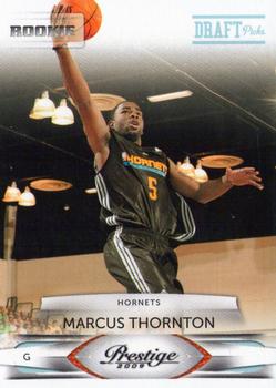 2009-10 Panini Prestige - Draft Picks Light Blue #191 Marcus Thornton Front