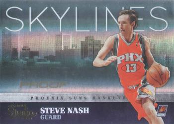 2009-10 Panini Studio - Skylines Proofs #24 Steve Nash Front