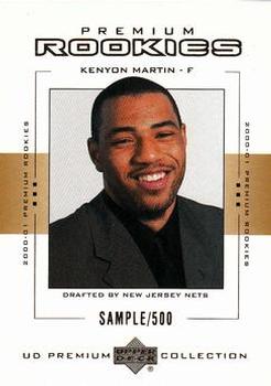 2000-01 Upper Deck Ultimate Collection - Sample #1 Kenyon Martin Front