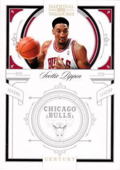 2009-10 Playoff National Treasures - Century Gold #170 Scottie Pippen Front