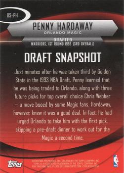 2009-10 Topps - Draft Snapshot #DS-PH Anfernee Hardaway Back