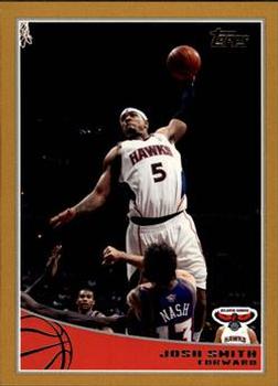 2009-10 Topps - Gold #2 Josh Smith Front