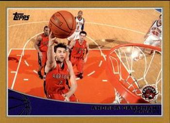 2009-10 Topps - Gold #283 Andrea Bargnani Front