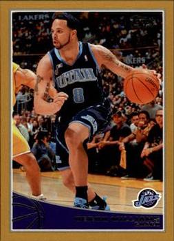 2009-10 Topps - Gold #294 Deron Williams Front