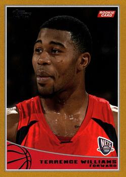 2009-10 Topps - Gold #329 Terrence Williams Front