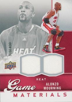 2009-10 Upper Deck - Game Materials #GJ-AM Alonzo Mourning Front