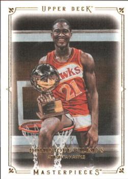 2009-10 Upper Deck - Masterpieces #MA-WI Dominique Wilkins Front