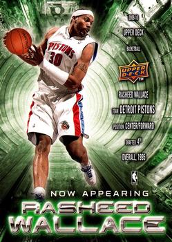 2009-10 Upper Deck - Now Appearing #NA-11 Rasheed Wallace Front