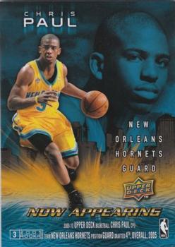 2009-10 Upper Deck - Now Appearing #NA-16 Chris Paul Front