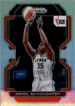 2022 Panini Prizm WNBA - Silver #168 Angel McCoughtry Front