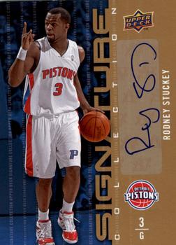 2009-10 Upper Deck - Signature Collection #87 Rodney Stuckey Front