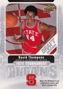 2009-10 Upper Deck Draft Edition - Tournament Titans #TT-DT David Thompson Front