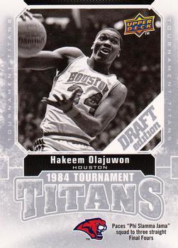 2009-10 Upper Deck Draft Edition - Tournament Titans #TT-HO Hakeem Olajuwon Front