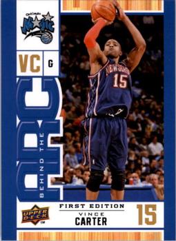 2009-10 Upper Deck First Edition - Behind the Arc #BA-21 Vince Carter Front