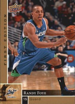 2009-10 Upper Deck First Edition - Gold #98 Randy Foye Front