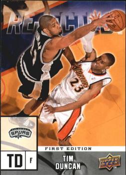 2009-10 Upper Deck First Edition - Rejected! #R-5 Tim Duncan Front