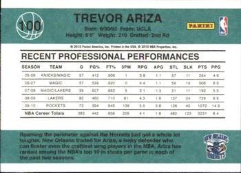 2010-11 Donruss #100 Trevor Ariza  Back