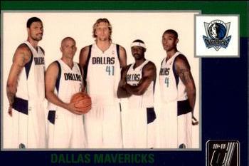 2010-11 Donruss #278 Dallas Mavericks  Front