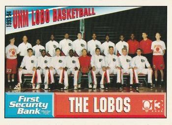 1993-94 New Mexico Lobos #NNO The Lobos Front