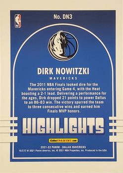 2021-22 Dallas Mavericks Dirk Nowitzki Highlights #DN3 Dirk Nowitzki Back