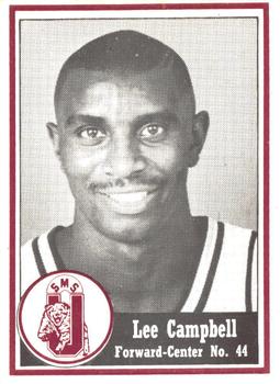 1988-89 Southwest Missouri State Bears #NNO Lee Campbell Front