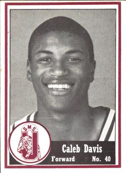 1988-89 Southwest Missouri State Bears #NNO Caleb Davis Front
