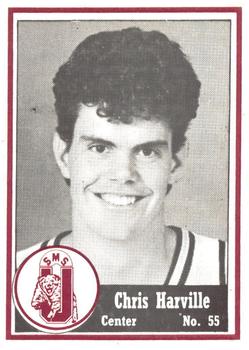 1988-89 Southwest Missouri State Bears #NNO Chris Harville Front