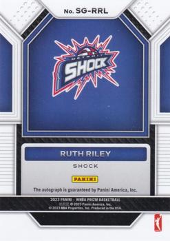 2023 Panini Prizm WNBA - Signatures #SG-RRL Ruth Riley Back