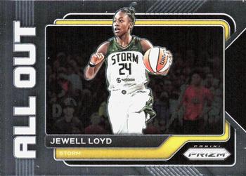 2023 Panini Prizm WNBA - All Out #7 Jewell Loyd Front