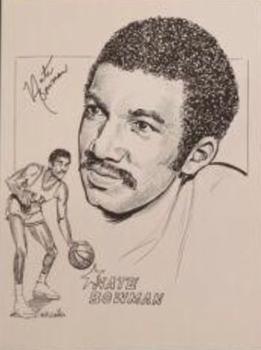 1969-70 Bill Gallo New York Knicks #NNO Nate Bowman Front