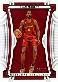 2022-23 Panini National Treasures - Gold #59 Evan Mobley Front
