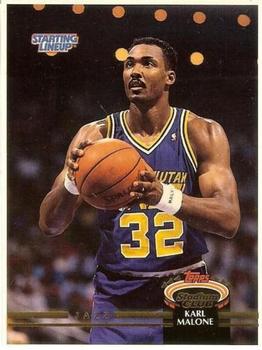 1993 Kenner/Topps Starting Lineup Cards - Proofs #4SL Karl Malone Front