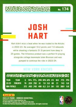 2023-24 Donruss #174 Josh Hart Back