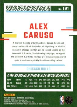 2023-24 Donruss #191 Alex Caruso Back
