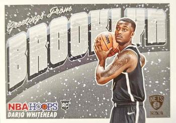 2023-24 Hoops Winter - Rookie Greetings #17 Dariq Whitehead Front