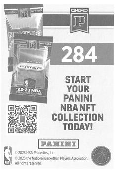 2023-24 Panini Sticker & Card Collection #284 Jordan Poole Back
