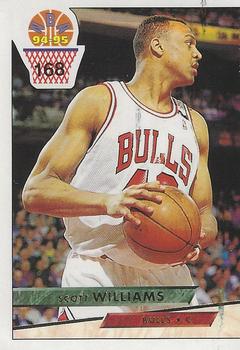 1994-95 Carousel NBA Basket Stickers (Greece) #168 Scott Williams Front