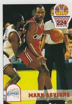 1994-95 Carousel NBA Basket Stickers (Greece) #224 Mark Aguirre Front