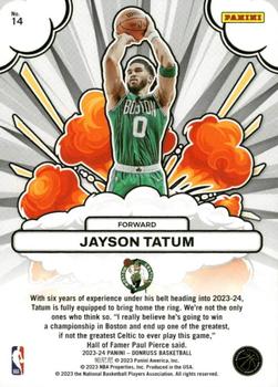 2023-24 Donruss - Bomb Squad #14 Jayson Tatum Back