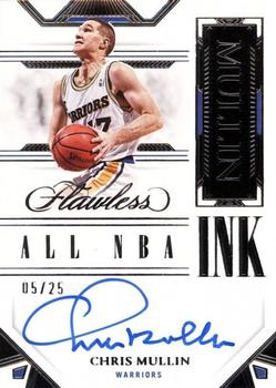 2022-23 Panini Flawless - All NBA Ink #ALL-CML Chris Mullin Front