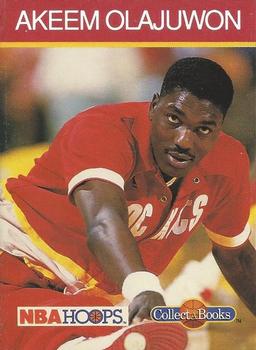 1990-91 Hoops CollectABooks #43 Akeem Olajuwon Front