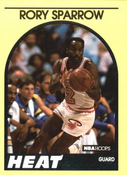1989-90 Hoops Superstars #52 Rory Sparrow Front