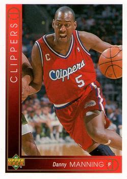 1993-94 Upper Deck French #108 Danny Manning Front
