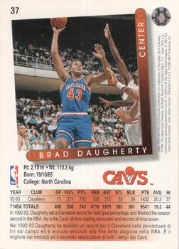 1993-94 Upper Deck Italian #37 Brad Daugherty Back