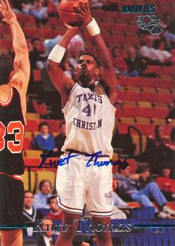 1995 Classic Rookies - Autographs #NNO Kurt Thomas Front