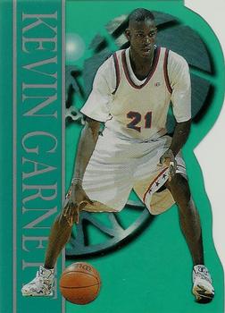 1995 Classic Rookies - Clear Cuts #CCH4 Kevin Garnett Front