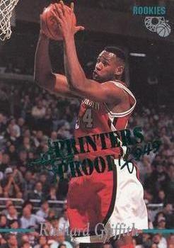 1995 Classic Rookies - Printer's Proofs #36 Rashard Griffith Front